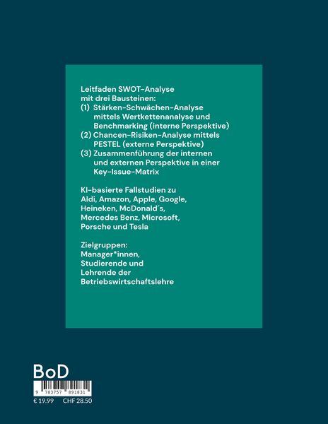 Produktbild: SWOT-Analyse