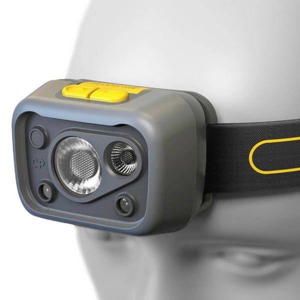 Produktbild: GP Discovery GPDISHLCW54BL119 LED Stirnlampe batteriebetrieben 375lm 26h GPDISHLCW54BL119