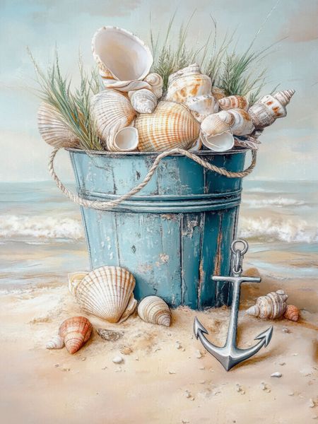 Produktbild: CALVENDO Puzzle Strand-Stillleben | 1000 Teile Lege-Gr&ouml;&szlig;e 64x48cm Foto-Puzzle f&uuml;r gl&uuml;ckliche Stunden