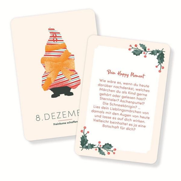 Produktbild: Dein Advent. 24 Gl&uuml;cksmomente nur f&uuml;r dich - Das Kartenset