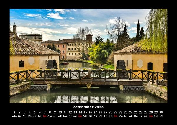 Produktbild: Venedigs Sch&ouml;nheit 2025 Fotokalender DIN A3