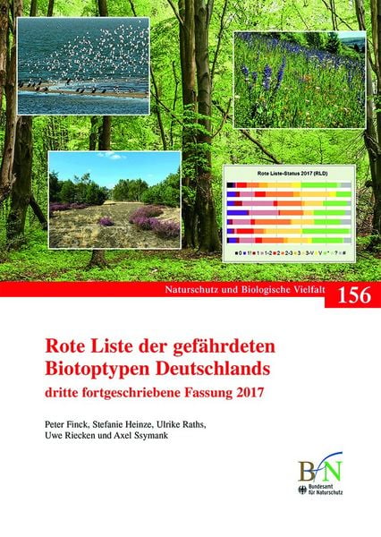 Produktbild: Rote Liste der gef&auml;hrdeten Biotoptypen Deutschlands