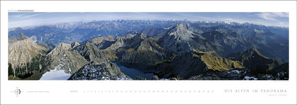 Produktbild: Die Alpen im Panorama