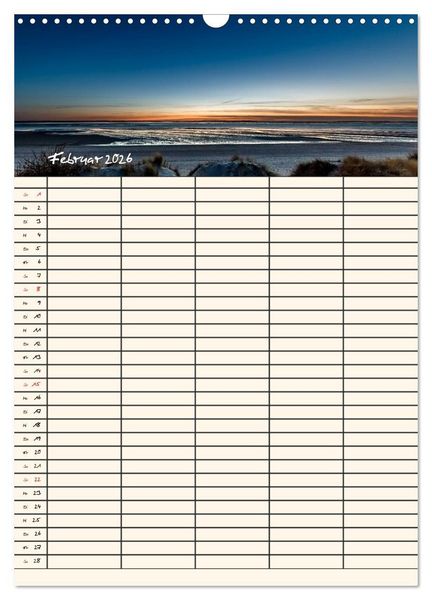 Produktbild: Noch mehr F&ouml;hrweh Familienplaner (Wandkalender 2026 DIN A3 hoch), CALVENDO Monatskalender