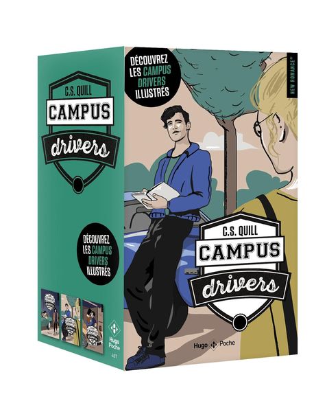 Produktbild: Campus drivers coffret illustr&eacute; - Coffret Tomes 01 &agrave; 03