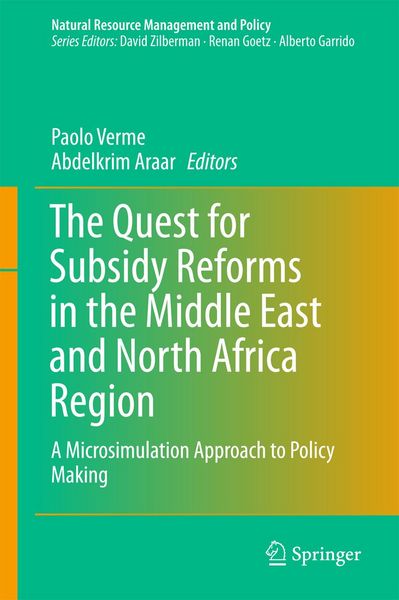 Produktbild: The Quest for Subsidy Reforms in the Middle East and North Africa Region