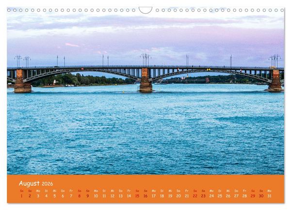 Produktbild: Eine Kreuzfahrt auf dem Rhein (Wandkalender 2026 DIN A3 quer), CALVENDO Monatskalender