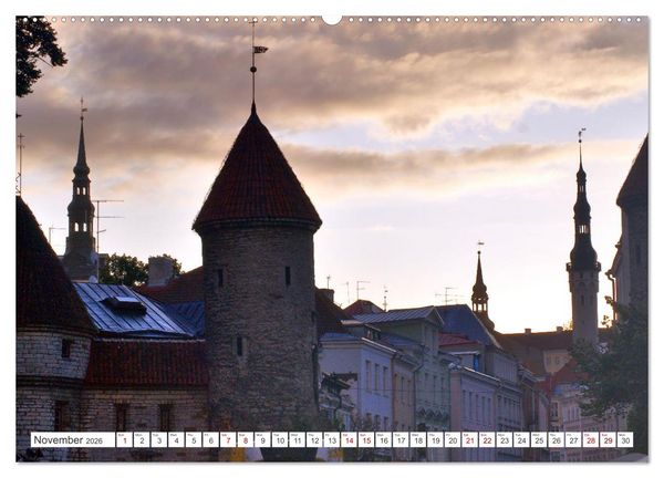 Produktbild: Exploring Tallinn (Wall Calendar 2026 DIN A2 landscape), CALVENDO 12 Month Wall Calendar