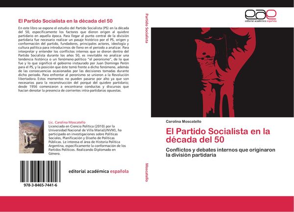 Produktbild: El Partido Socialista en la d&eacute;cada del 50