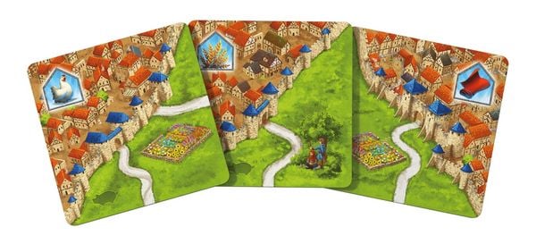 Produktbild: Hans im Gl&uuml;ck HIGD0132 - Carcassonne, H&auml;ndler & Baumeisterin (Auflage 2025), 2. Erweiterung