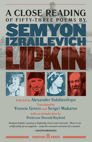 Produktbild: A Close Reading of Fifty-three Poems by Semyon Izrailevich Lipkin