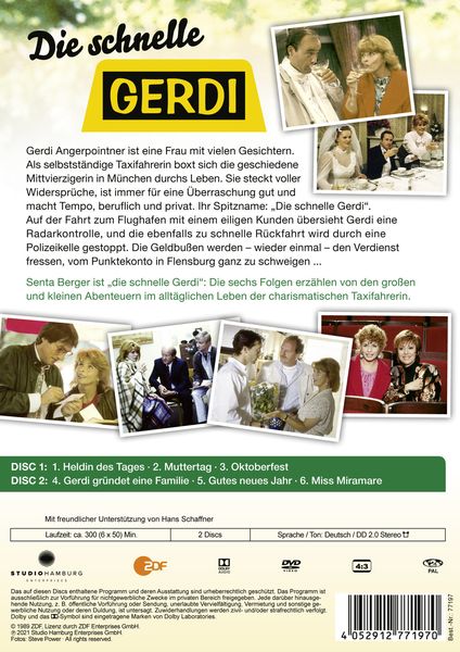 Produktbild: Die schnelle Gerdi [2 DVDs]