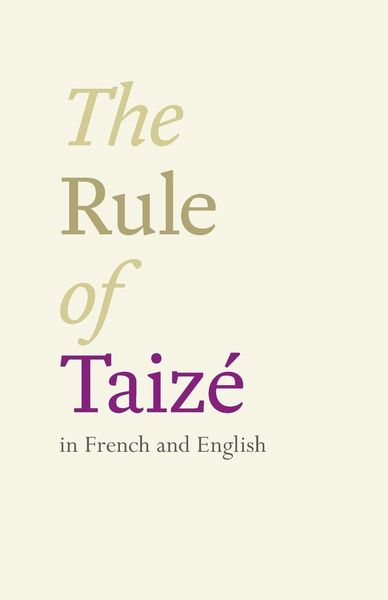 Produktbild: The Rule of Taize