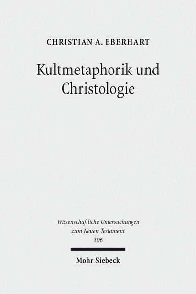 Produktbild: Kultmetaphorik und Christologie