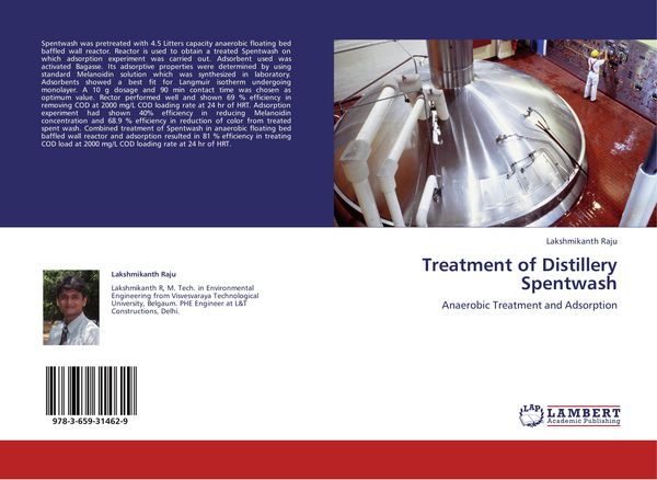 Produktbild: Treatment of Distillery Spentwash