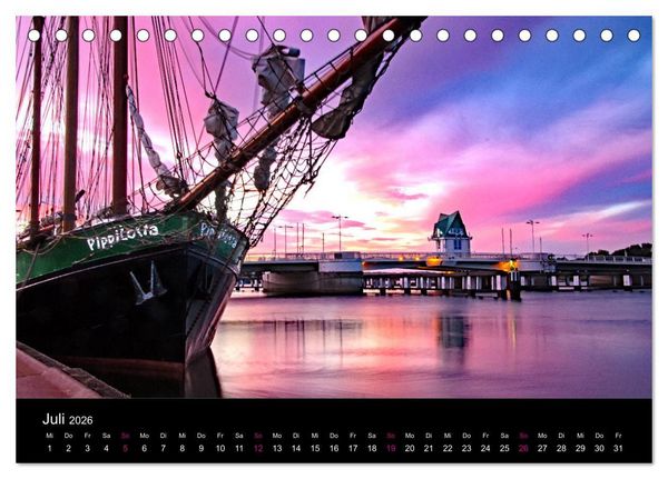 Produktbild: Kappeln und die Schleiregion (Tischkalender 2026 DIN A5 quer), CALVENDO Monatskalender