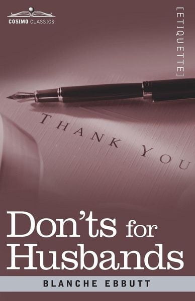 Produktbild: Don'ts for Husbands