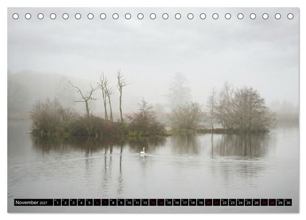 Produktbild: Naturparadies Mei&szlig;endorfer Teiche &ndash; Rund um den H&uuml;ttensee (Tischkalender 2027 DIN A5 quer), CALVENDO Monatskalender