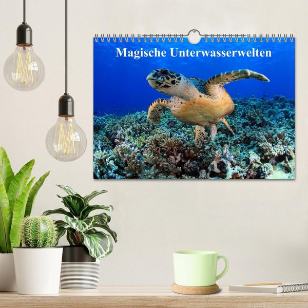 Produktbild: Magische Unterwasserwelten (Wandkalender 2026 DIN A4 quer), CALVENDO Monatskalender
