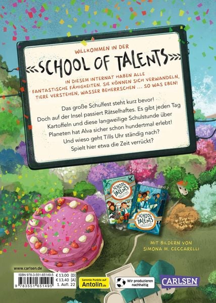 Produktbild: School of Talents 4: Vierte Stunde: Schulfest im Schneckentempo!