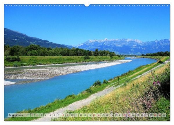 Produktbild: Fl&uuml;sse weltweit (Wandkalender 2026 DIN A2 quer), CALVENDO Monatskalender