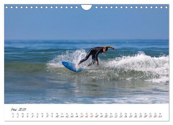 Produktbild: Surfen in der Bretagne (Wandkalender 2027 DIN A4 quer), CALVENDO Monatskalender