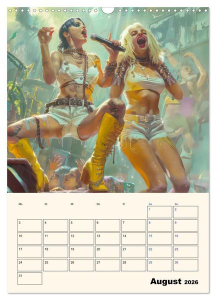 Produktbild: Punkerg&ouml;ren - In Aktion (Wandkalender 2026 DIN A3 hoch), CALVENDO Monatskalender
