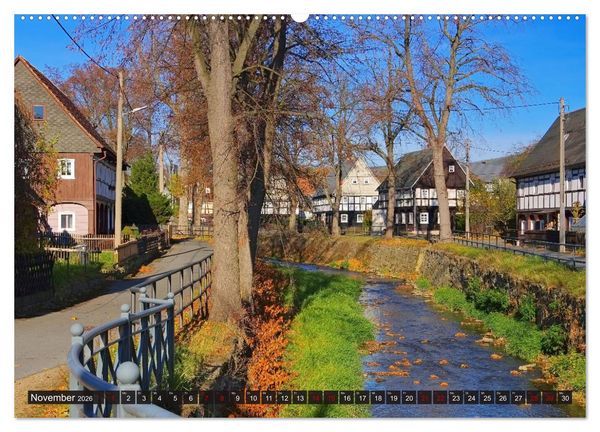 Produktbild: Zittauer Gebirge - Deutschlands kleinstes Mittelgebirge (hochwertiger Premium Wandkalender 2026 DIN A2 quer), Kunstdruck in Hochglanz