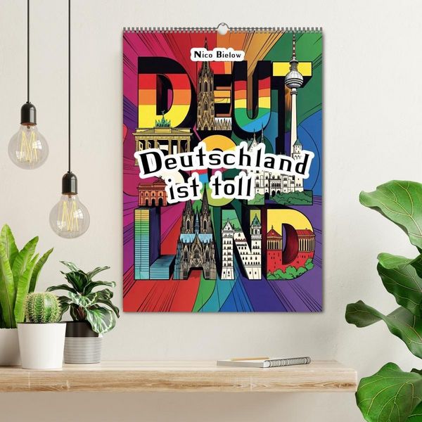 Produktbild: Deutschland ist toll (Wandkalender 2027 DIN A2 hoch), CALVENDO Monatskalender