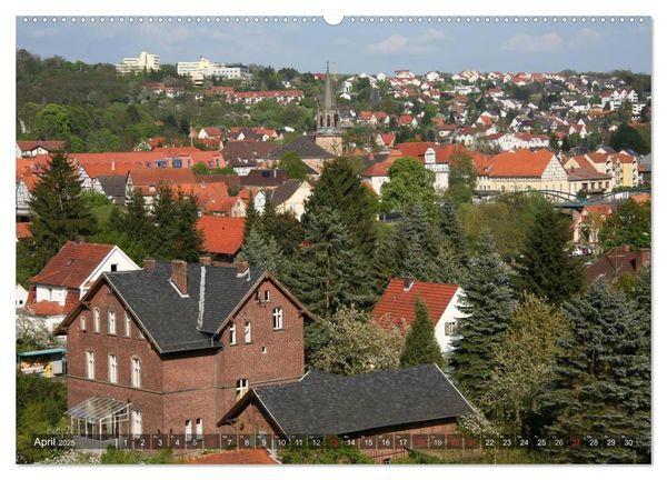Rotenburg an der Fulda (Wandkalender 2025 DIN A2 quer), CALVENDO Monatskalender