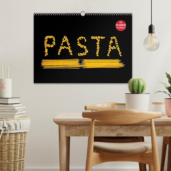 Produktbild: Pasta (Wandkalender 2026 DIN A3 quer), CALVENDO Monatskalender
