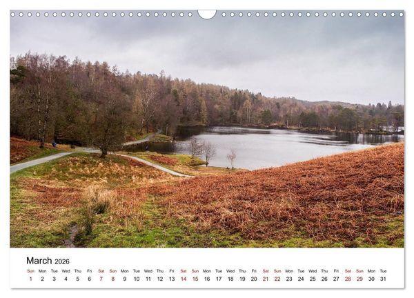 Produktbild: Lake District Secrets (Wall Calendar 2026 DIN A3 landscape), CALVENDO 12 Month Wall Calendar