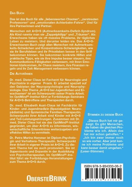 Produktbild: ADS - Das Erwachsenenbuch