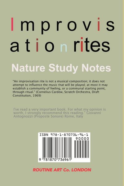Produktbild: Improvisation Rites