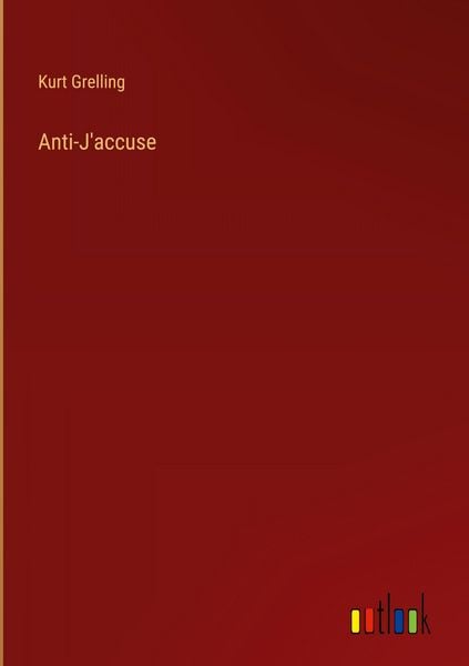 Produktbild: Anti-J'accuse