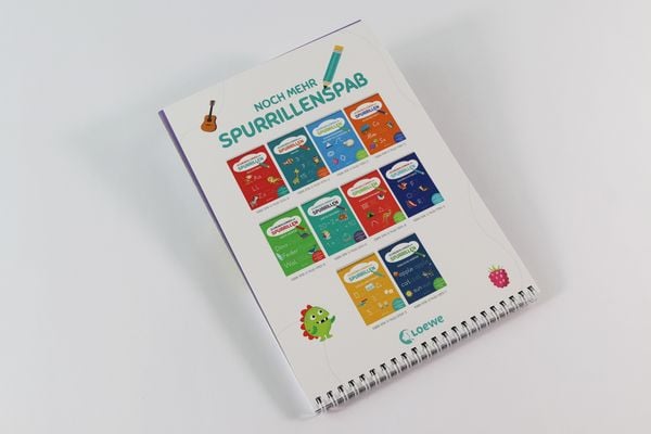 Produktbild: Schreiben lernen mit Spurrillen - Silben