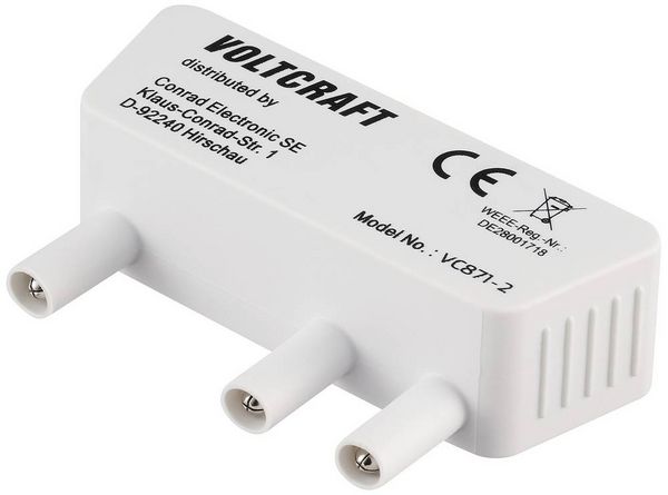 Produktbild: VOLTCRAFT VC-14453835 VC871-2 Messadapter 1St.