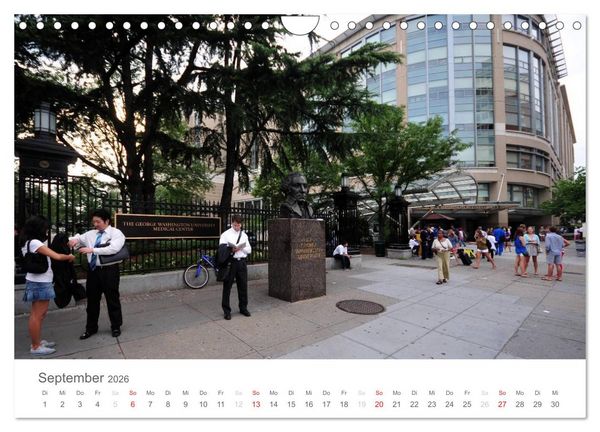 Produktbild: Washington im Auge des Fotografen (Wandkalender 2026 DIN A4 quer), CALVENDO Monatskalender