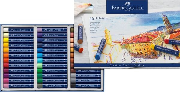 Faber-Castell Ölpastellkreiden, 36er Set