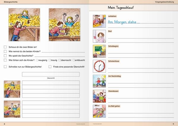 Produktbild: Ich kann Geschichten schreiben Teil 1 - Sch&uuml;lerarbeitsheft f&uuml;r die 2. bis 4. Klasse