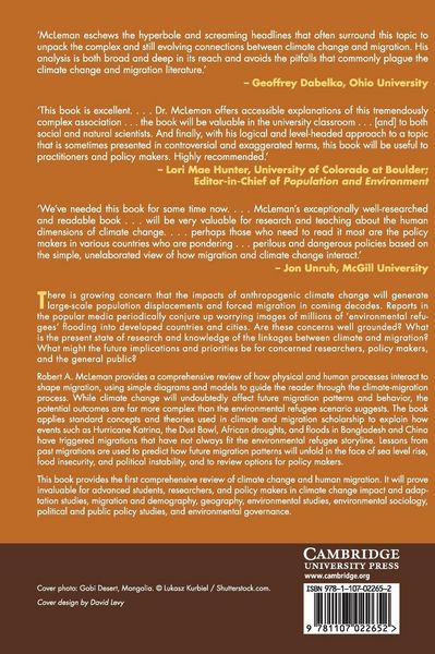 Produktbild: Climate and Human Migration