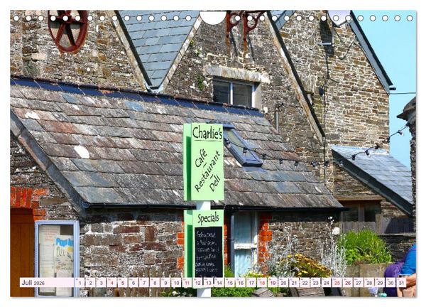 Produktbild: Cornwall im Fr&uuml;hling (Wandkalender 2026 DIN A4 quer), CALVENDO Monatskalender