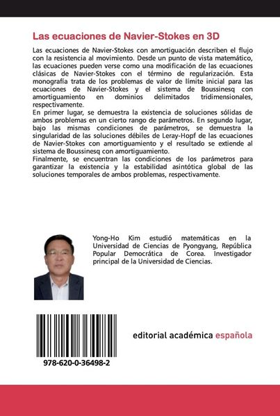 Produktbild: Las ecuaciones de Navier-Stokes en 3D