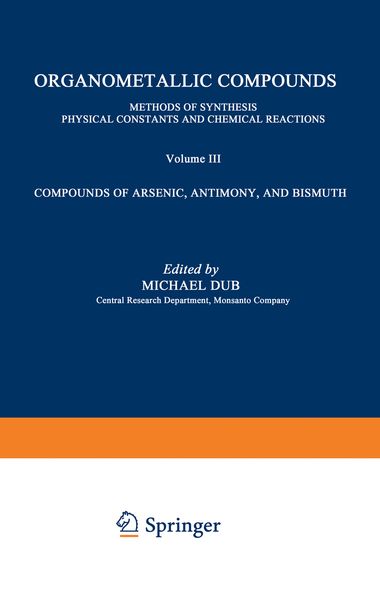 Produktbild: Compounds of Arsenic, Antimony, and Bismuth