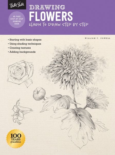 Produktbild: Drawing: Flowers with William F. Powell