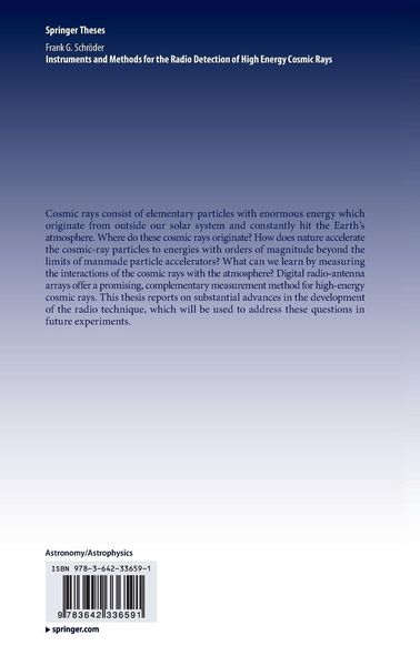 Produktbild: Instruments and Methods for the Radio Detection of High Energy Cosmic Rays