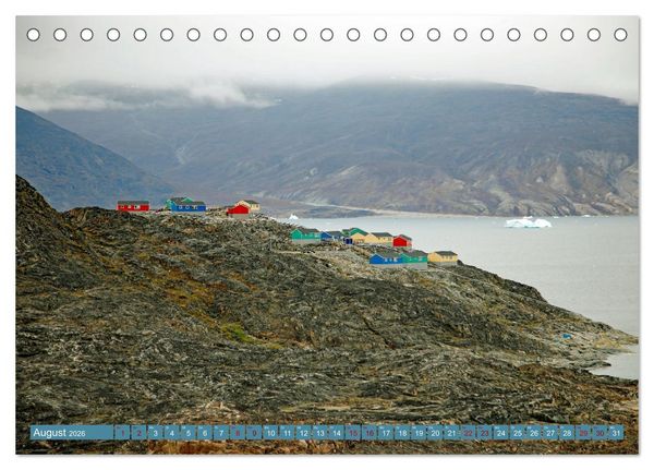 Produktbild: Zu Besuch bei den Inuit (Tischkalender 2026 DIN A5 quer), CALVENDO Monatskalender