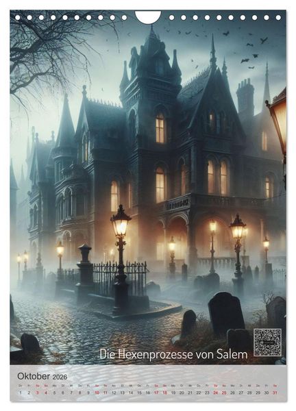 Produktbild: True Crime - Schatten der Vergangenheit (Wandkalender 2026 DIN A4 hoch), CALVENDO Monatskalender