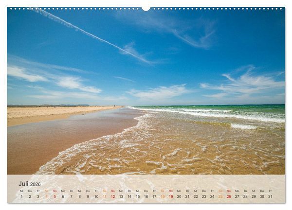 Produktbild: Andalusische Atlantikk&uuml;ste (hochwertiger Premium Wandkalender 2026 DIN A2 quer), Kunstdruck in Hochglanz