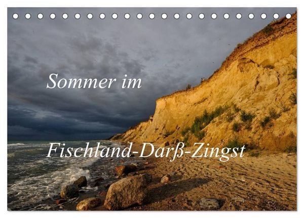 Produktbild: Sommer im Fischland-Dar&szlig;-Zingst (Tischkalender 2026 DIN A5 quer), CALVENDO Monatskalender